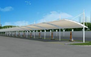 萨迦县膜结构停车棚