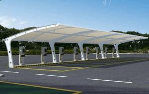 萨迦县膜结构停车棚