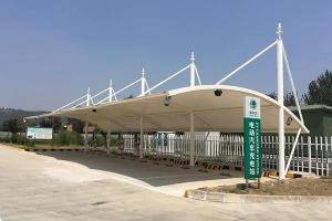 萨迦县膜结构停车棚